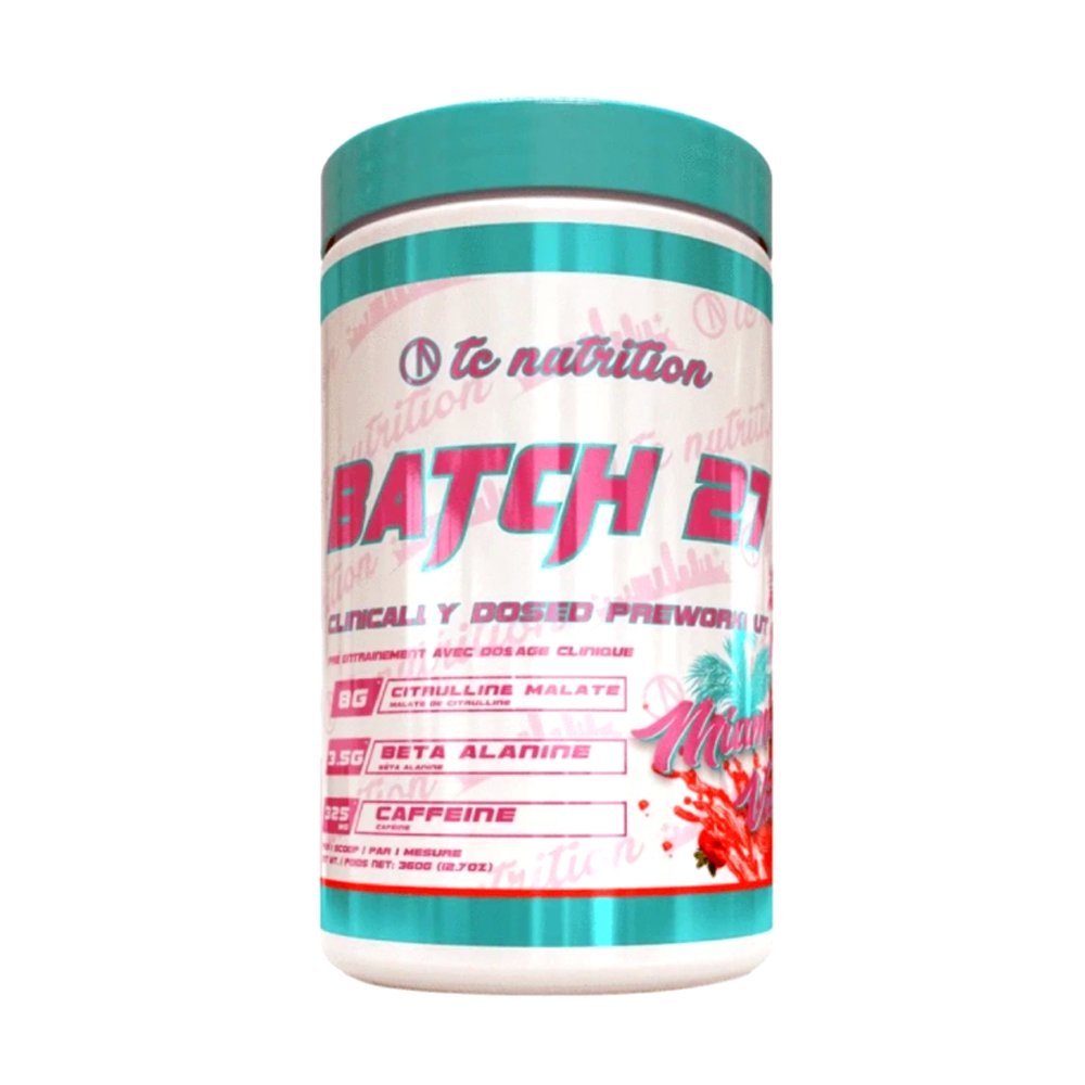 TC Nutrition, Clinically Dosed Pre-Workout, Best Supplement Store, Batch 27, My Supplements
