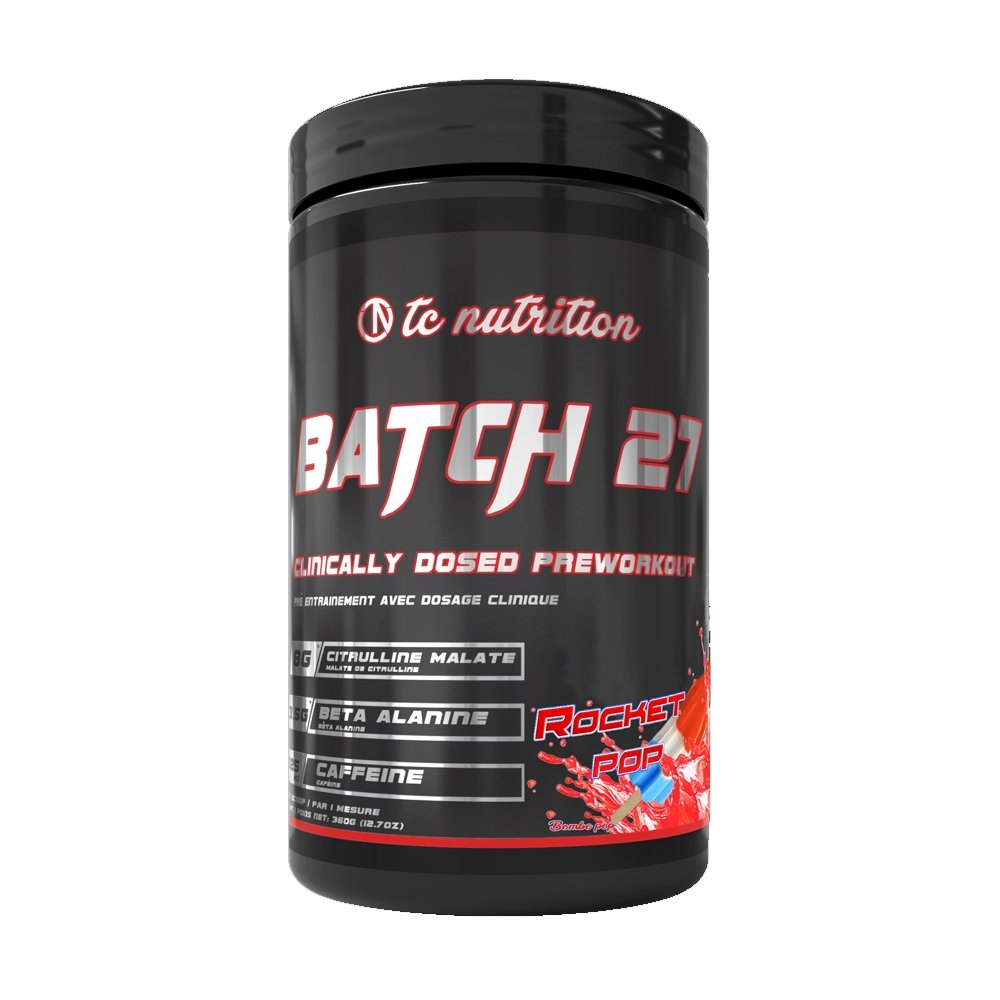 TC Nutrition, Batch 27, Best Pre-Workout Supplements Canada, Best Online Supplements, My Supplements