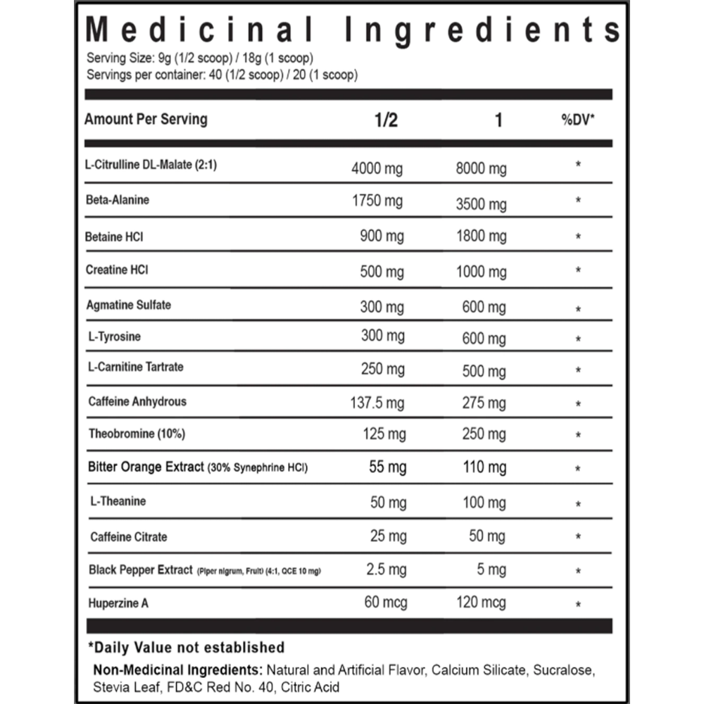 Medicinal Ingredients, Tc Nutrition, Canada's Best Online Supplements, My Supplements 