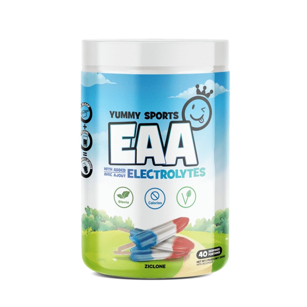 Yummy Sports, EAAs + Electrolytes, Ziclone Flavor, Best Amino Acids, Canada's Best Online Supplements Store, My Supplements